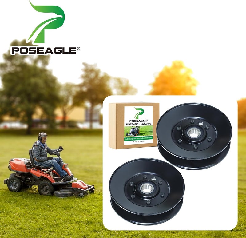 POSEAGLE 2 Pack 1-603805 Idler Pulley Replaces 99-4638, 994638, E603805 for Toro Z Master Z200, Z252, Z255, Z288e, Z500, Z553, Z560, Z590-d, Z597-d, Lazer As, Lazer Z As, Lazer Z Xs Mowers - Image 2